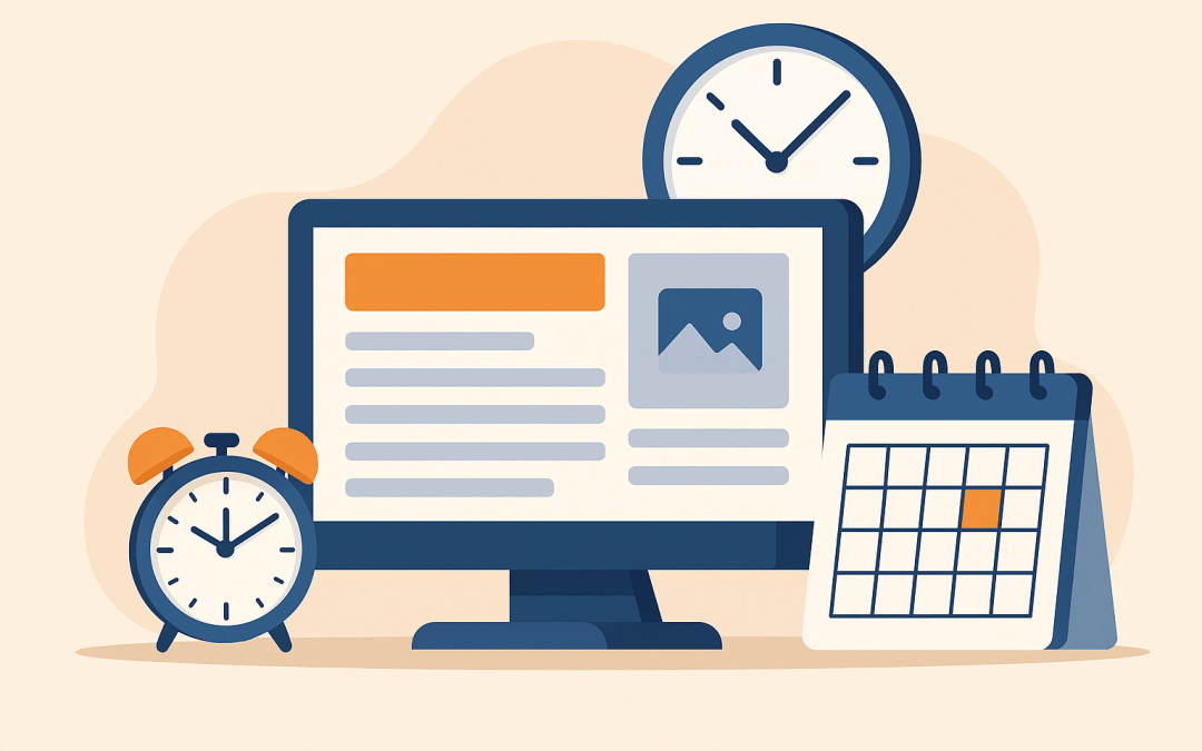 Why an Outdated Blog Hurts More Than It Helps — And How to Fix It with Scheduled Posts