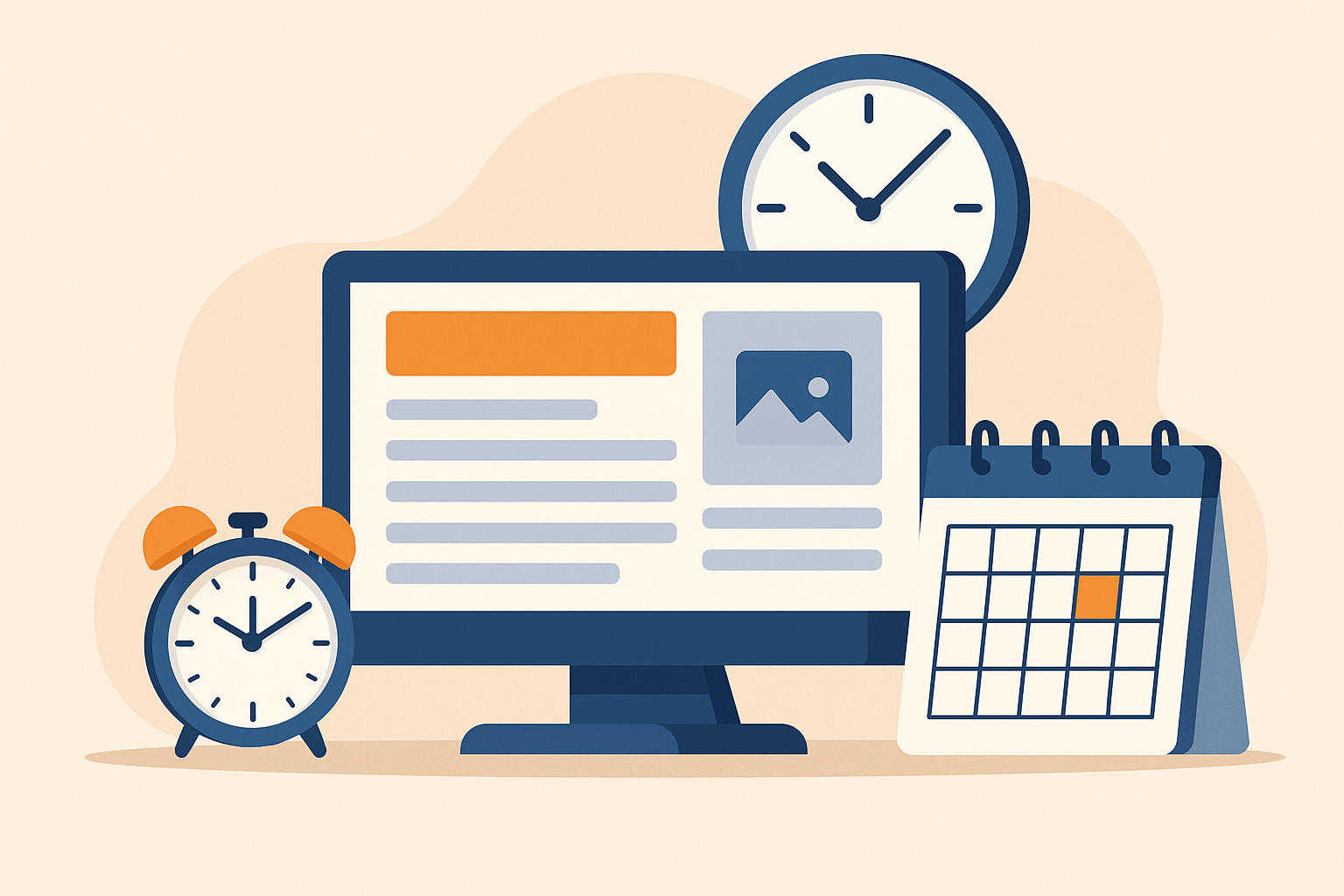 Computer scheduling blog posts