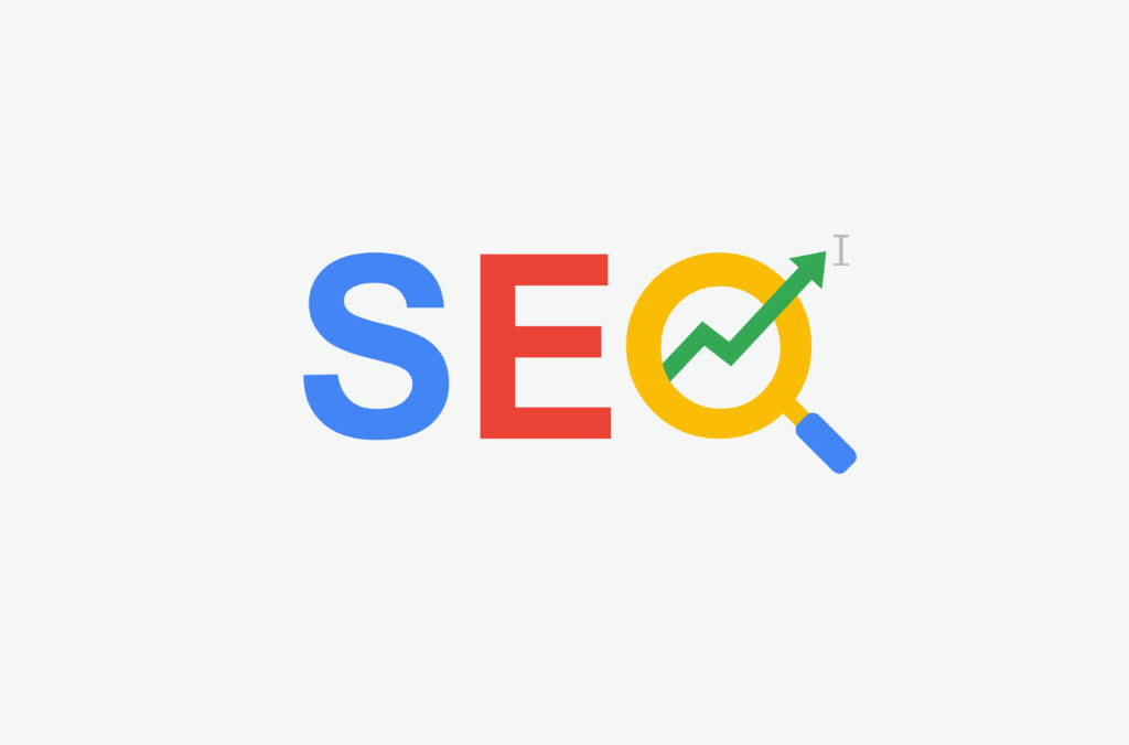 Google colors spelling out SEO